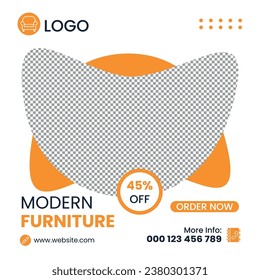 Furniture sale instagram post and Furniture sale social media post template,Furniture sale banner