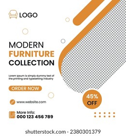 Furniture sale instagram post and Furniture sale social media post template,Furniture sale banner