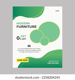 Furniture social media post design