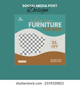 furniture social media post design for industry 