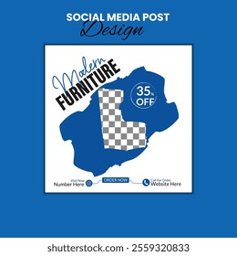 furniture social media post design for industry 