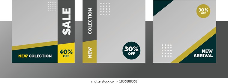 furniture social media post. promotion template business