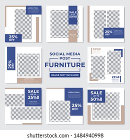 Furniture Social Media Post Templates