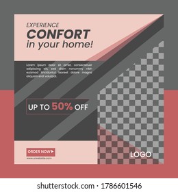Furniture Social Media Template design