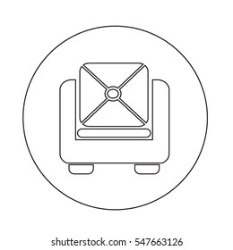 furniture sofa icon
