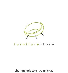 Single Green Circle Logo White Background Stock Illustration 1532121008 