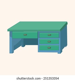 furniture theme cabinet elements vector,eps