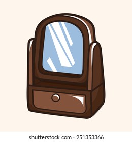furniture theme cabinet elements vector,eps