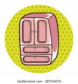 furniture theme cabinet elements vector,eps