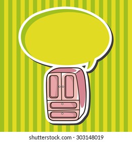 furniture theme cabinet elements vector,eps