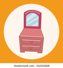furniture theme cabinet elements vector,eps