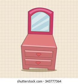 furniture theme cabinet elements vector,eps