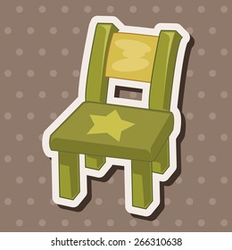 furniture theme chair sofa elements vector,eps