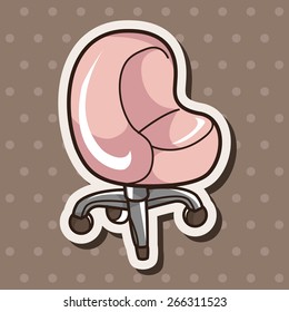 furniture theme chair sofa elements vector,eps