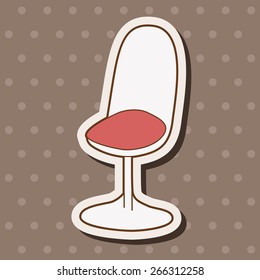 furniture theme chair sofa elements vector,eps