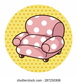 furniture theme chair sofa elements vector,eps