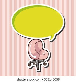 furniture theme chair sofa elements vector,eps