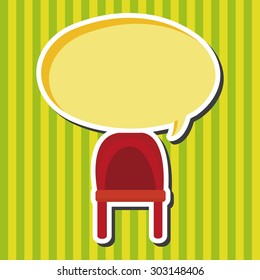 furniture theme chair sofa elements vector,eps