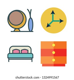 furniture vector icon set