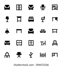 Furniture Vector Icons 1