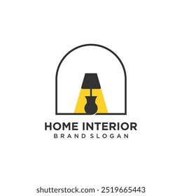 Furniture vector logo design with creative unique concept Premium Vector