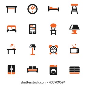 furniture web icons for user interface design