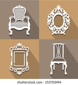 Furnitures icon great for any use. Vector EPS10.