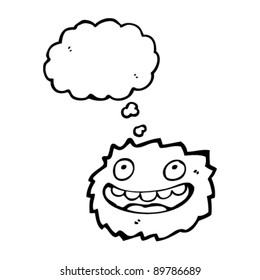 furry creature with speech bubble