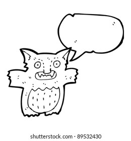 Pelzfellkartoon