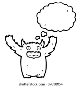 furry monster cartoon