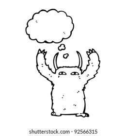 furry monster cartoon