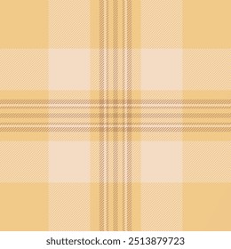 Pelziger karierter Hintergrund, wunderschönes Tartan-Gewebe. Verschiedene Textur nahtlose Vektormuster in bernsteinfarbenen und hellen Farben Palette.