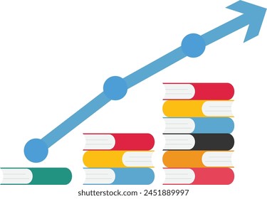 Further education.Progress in study. Learning fast.


