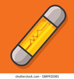 fuse electronic device isolated cartoon vector illustration in flat style