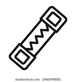 fuse icon mark in filled style