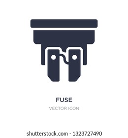 fuse icon on white background. Simple element illustration from Transport concept. fuse sign icon symbol design.