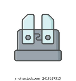 fuse icon vector design template simple and clean