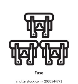 Sicherung. einfaches Icon-Design, das am besten für Banner, Flayer oder Webanwendungen verwendet wird. Bearbeitbarer Strich mit EPS10-Dateiformat