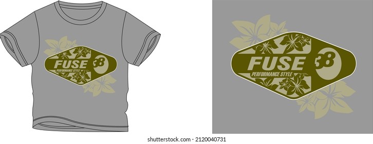 el color de fondo del diseño de las camisetas de fusible es un color gris y de camiseta es un color gris hermoso y un diseño hermoso
