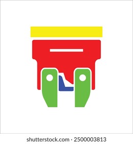 fuse vector icon line template