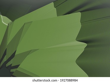 
Fusion background in green and black tones