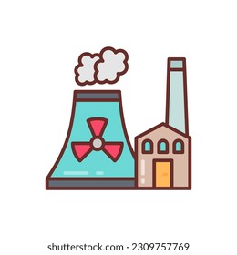 Fusion Energy icon in vector. Illustration