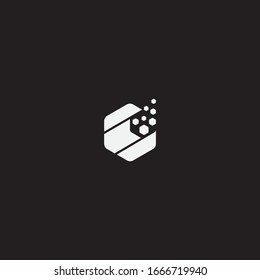 diseño del logotipo de fusión y signo creativo