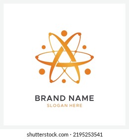 Fusion Logo Design Illustration Template