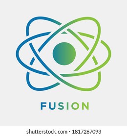 Fusion Planet Vector Design Illustration