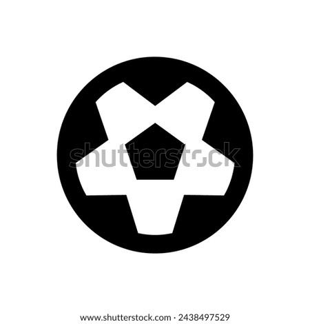 futbol_football_soccer icon. Simple vector sign