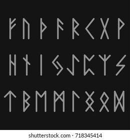 English Vector Alphabet Ancient Style Stock Vector (Royalty Free ...