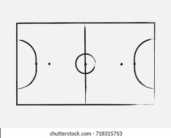 160 Futsal court Stock Vectors, Images & Vector Art | Shutterstock