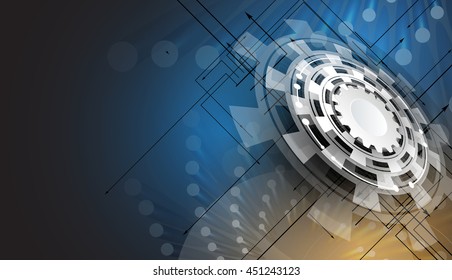 Future abstract digital matrix concept network technology background