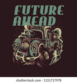 Future Ahead Illustration